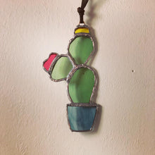 Load image into Gallery viewer, Prickly Pear Cactus Suncatcher
